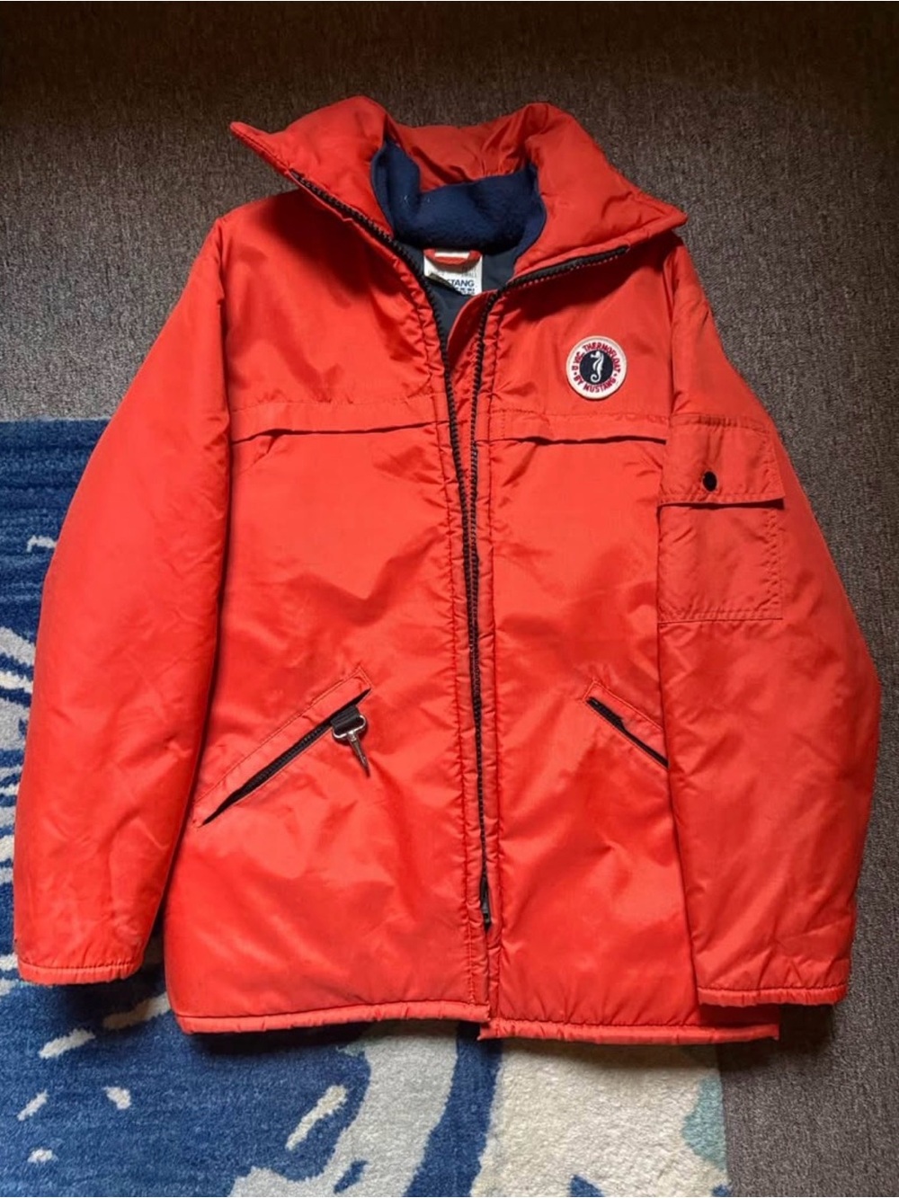 Vintage Mustang Survival Floater Coat